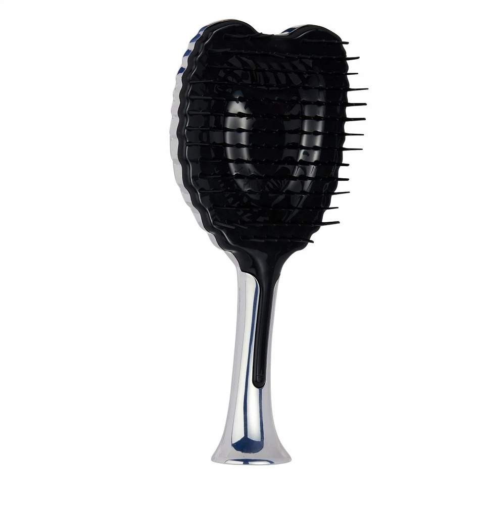 Tangle Angel Angel Pro baltas chromuotas plaukų šepetys