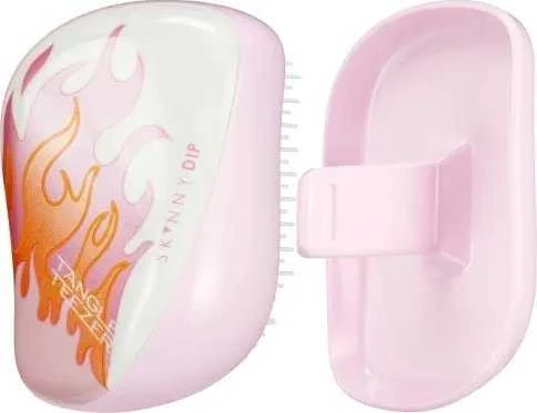 „Tangle Teezer“, kompaktiškas formavimo įrankis, plaukų iššukavimo priemonė, „Dip Flames“