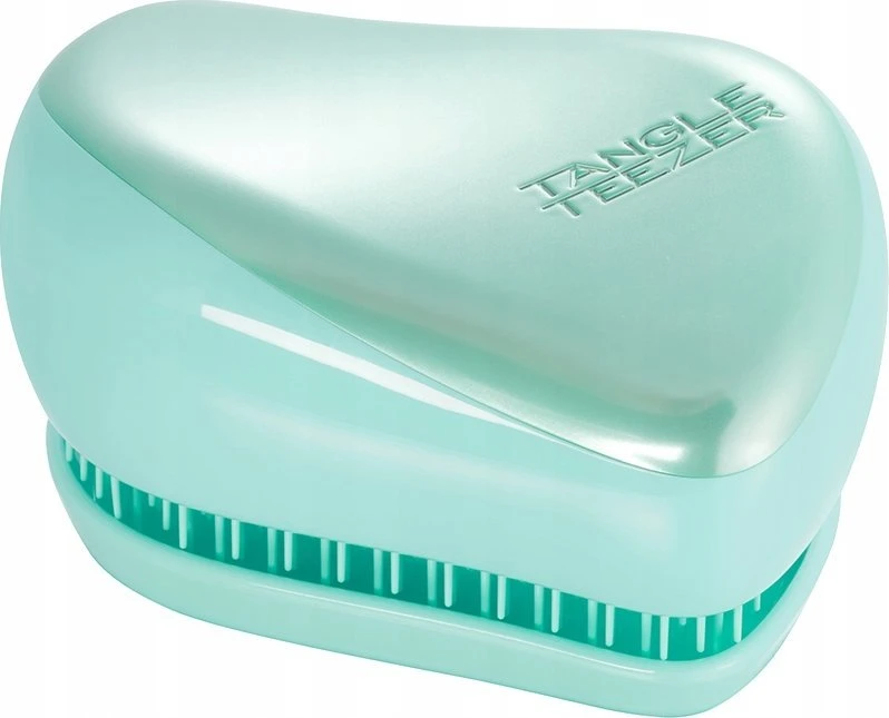 TANGLE TEEZER_Compact Styler Detangling Plaukų šepetys plaukų šepetys Teal Chrome