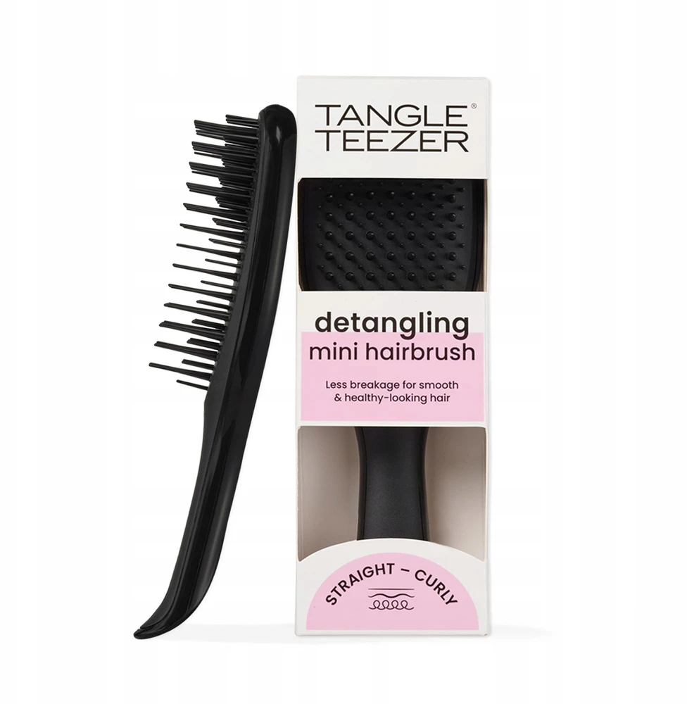 „Tangle Teezer“ – „The Ultimate Detangler Mini“ – saldymedžio juodumo – Mini