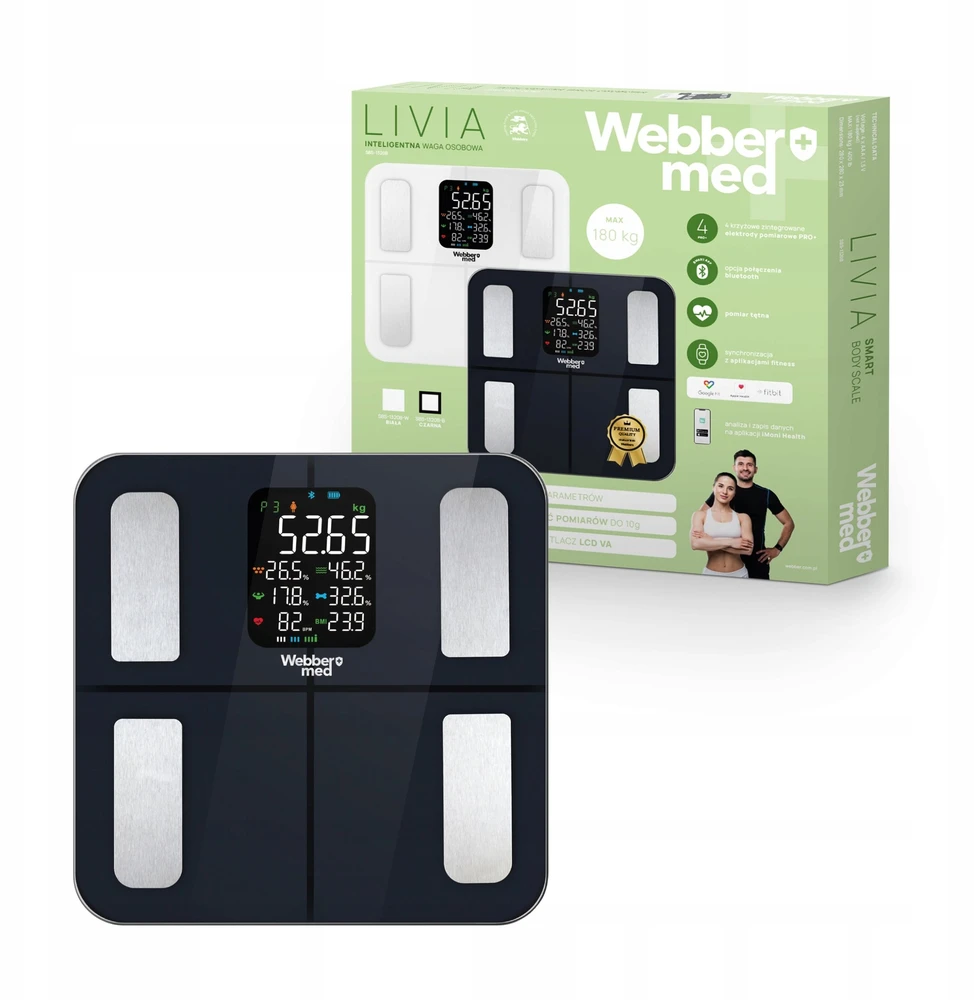 Vonios svarstyklės Tanita Vonios svarstyklės Analityczna 16 Parametrów Apple Health, Google Fit, IF1320C