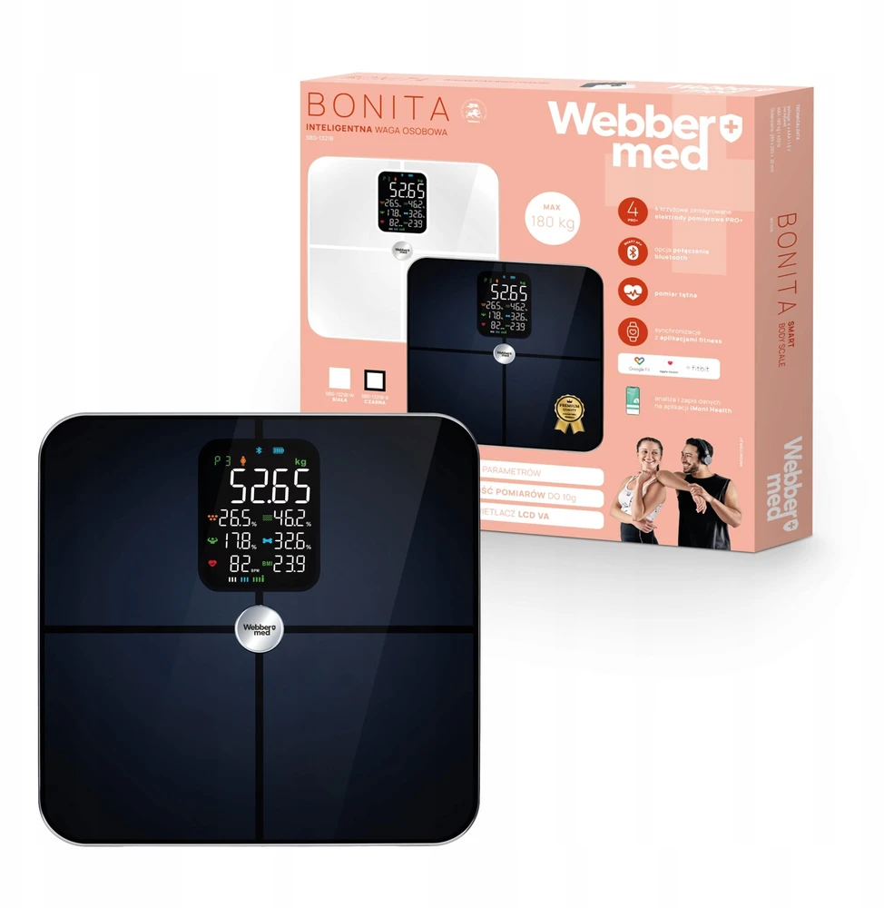 Vonios svarstyklės Tanita Vonios svarstyklės Analityczna 16 Parametrów Apple Health, Google Fit, IF1321C