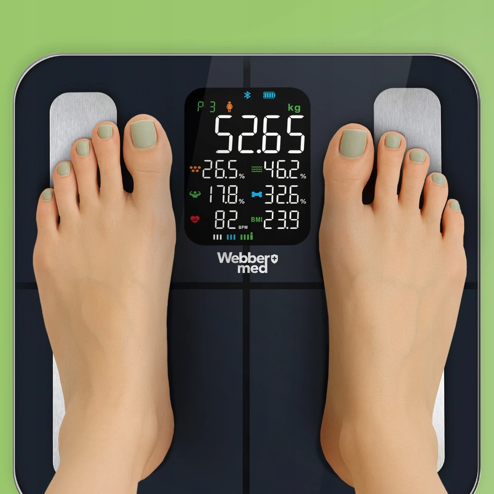 Vonios svarstyklės Tanita Vonios svarstyklės Analityczna 16 Parametrów Apple Health, Google Fit, IF1320C