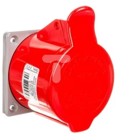 Tarel 5P 32A 400V raudonos IP44 izoliacinis lizdas
