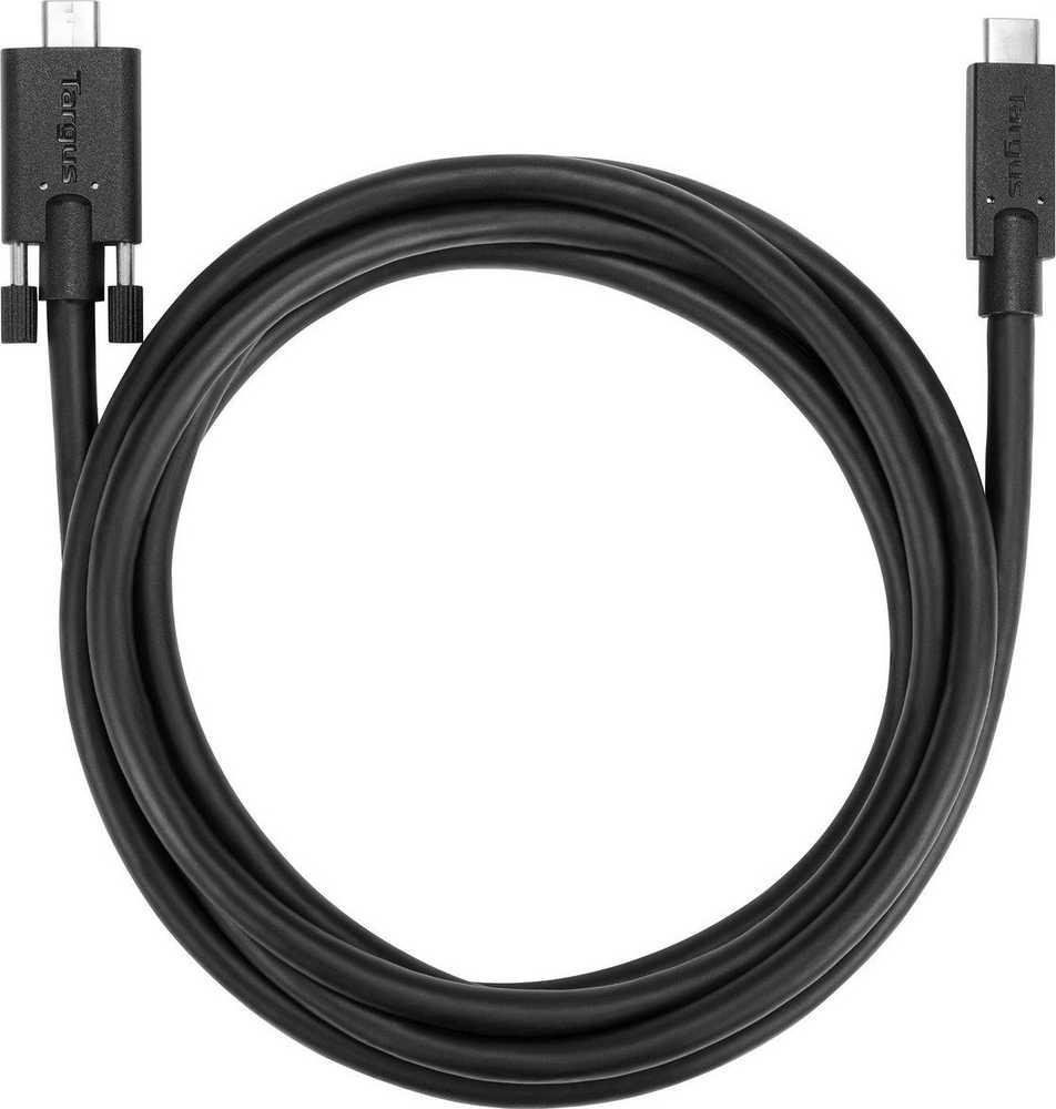 Kabelis USB Targus USB-C - USB-C 1.8 m Juodas (ACC1122GLX)
