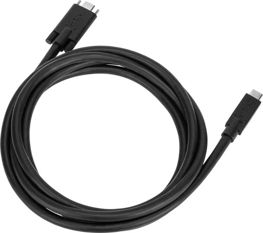 Kabelis USB Targus USB-C - USB-C 1.8 m Juodas (ACC1122GLX)