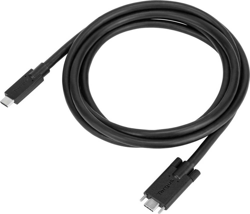 Kabelis USB Targus USB-C - USB-C 1.8 m Juodas (ACC1122GLX)
