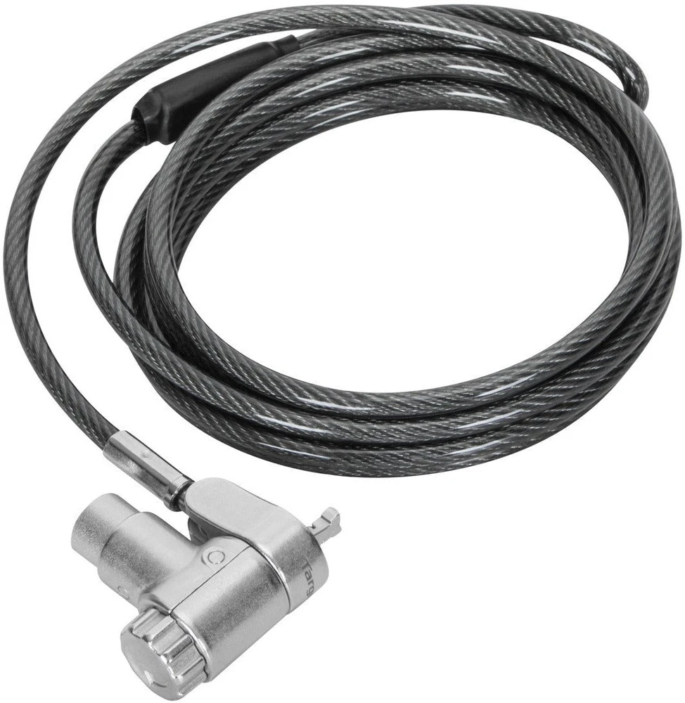 Targus ASP95MKGLX-25, 2 m, raktas, cinkuotas plienas, sidabras