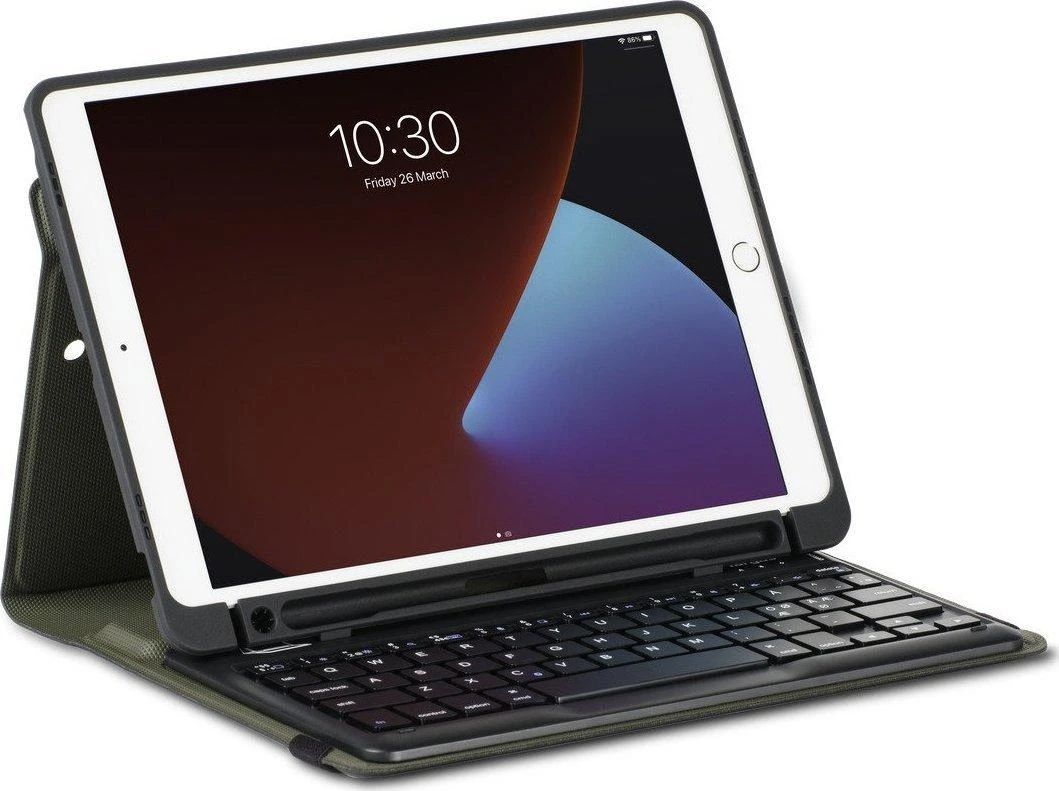 „Targus® Pro-Tek Education Bluetooth“ klaviatūros dėklas, skirtas 10,2 colio „iPad“ (7, 8 ir 9 kartos)