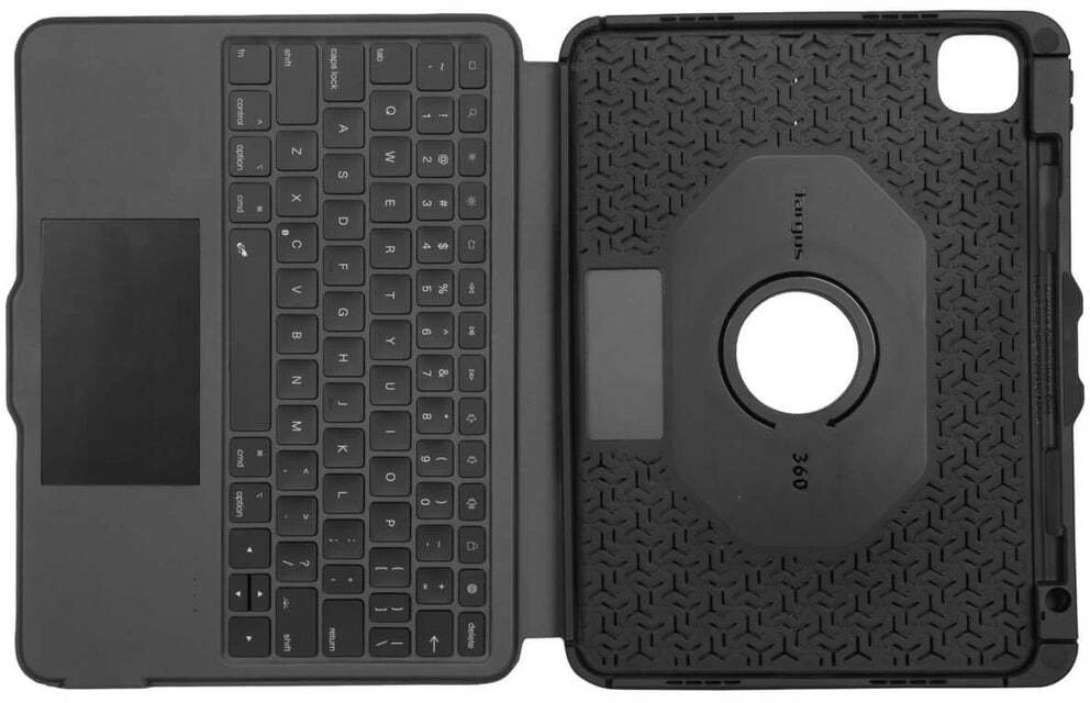 Targus „VersaVu“ Bluetooth klaviatūros dėklas, skirtas „iPad“