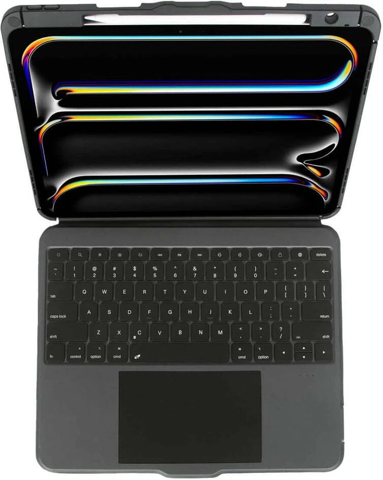 Targus TARGUS Versavu - Klaviatūra i folio su gładzikiem - belaidis - Bluetooth 5.0 - QWERTY - GB - juoda
