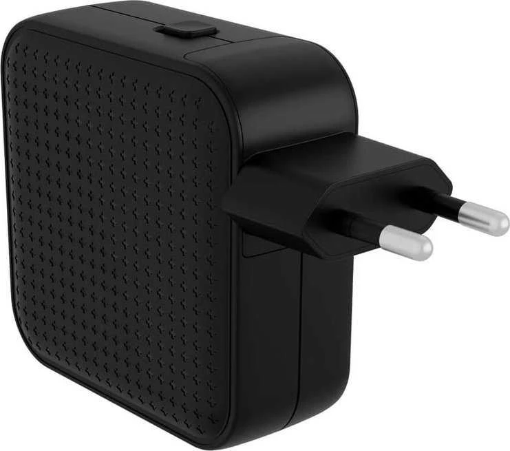 Targus „Hyper HyperJuice“ 70 W USB-C GaN kelioninis įkroviklis (3C+1A) - Juodas | Hyper