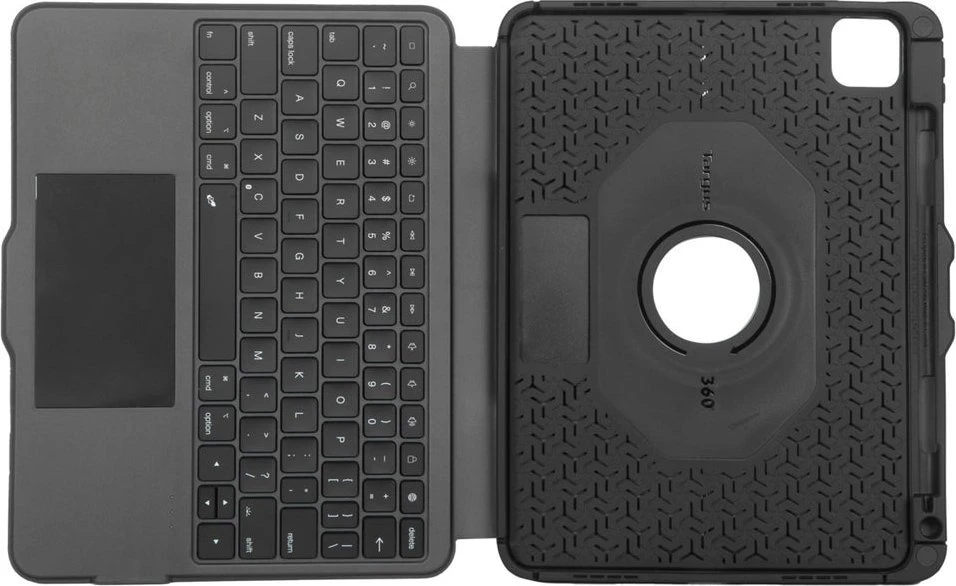 TARGUS® VERSAVU® BLUETOOTH® KLAVIATŪROS DĖKLAS, SKIRTAS „IPAD AIR® 11 COLIŲ“ (M2), „IPAD® 10,9 COLIŲ“ (10-OS KARTOS), „IPAD AIR® 10,9 COLIŲ“ (5-OS IR 4-OS KARTOS) IR „IPAD PRO® 11 COLIŲ“ (4-OS, 3-IOS, 2-OS IR 1-OS KARTOS)? (ŠIAURĖS ŠALYS)
