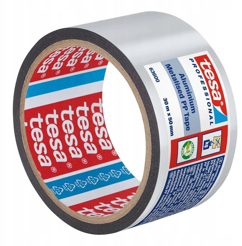 ALIUMINIO METALIZUOTA JUOSTA ALUMINIUM-METALISED-PP/TAPE TESA