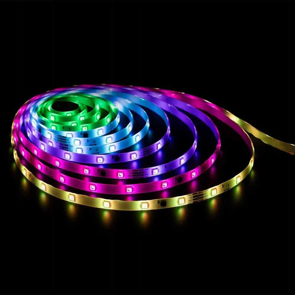Atmosphera 5 metrų RGB LED juosta, Bluetooth ir nuotolinio valdymo pultas