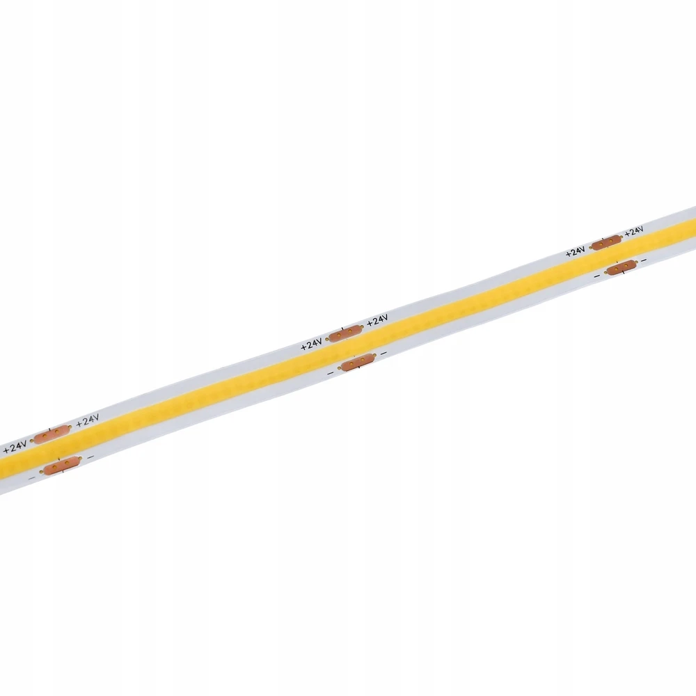 Bemko 14W/m COB LED juosta PREMIUM, 24V, 480LED/m, 3000K, IP20, 5m ritė