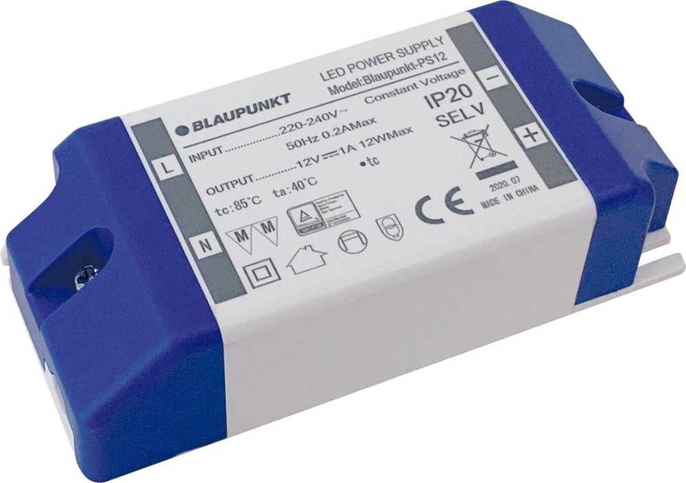 Taśma LED Blaupunkt Maitinimo šaltinis LED Blaupunkt 12V 12W do taśm