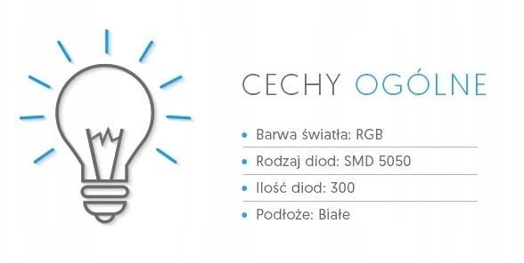 Taśma LED Ecolight PS Rinkinys: Sznur diodowy RGB IP65, 300 diod SMD5050, 5m + sterownik + maitinimo šaltinis, RGB.