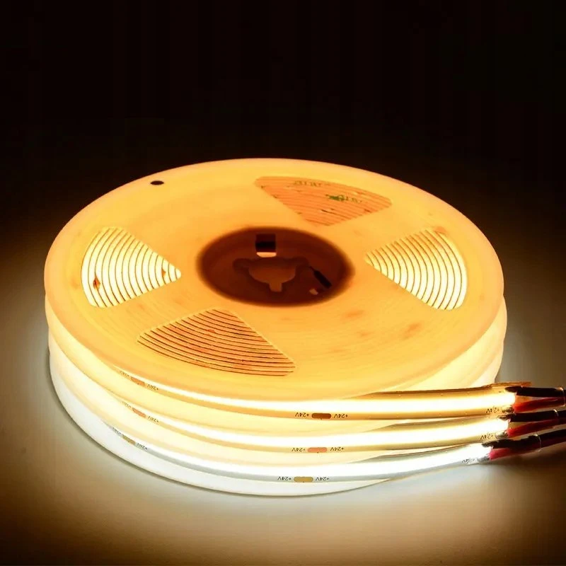 LED juosta Ecolight LED juosta COB 480 9W/m 4000K 990lm/m 24V IP20 /5m/