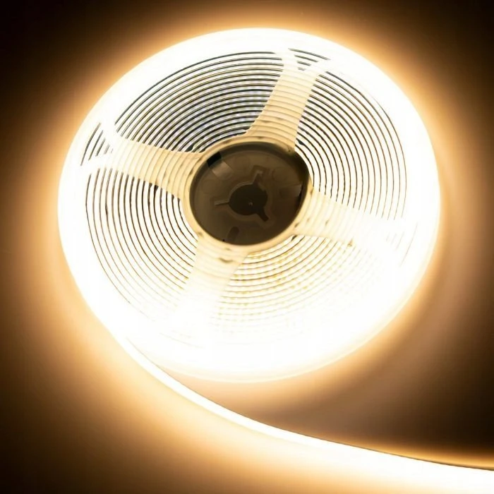LED juosta Ecolight LED juosta COB 480 9W/m 3000K 990lm/m 24V IP20 /5m/