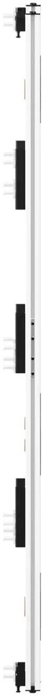 Laikiklis EDBAK ULS4337 Universali LED sistema 4 spintelėms 600 x 337,5 | Juodas