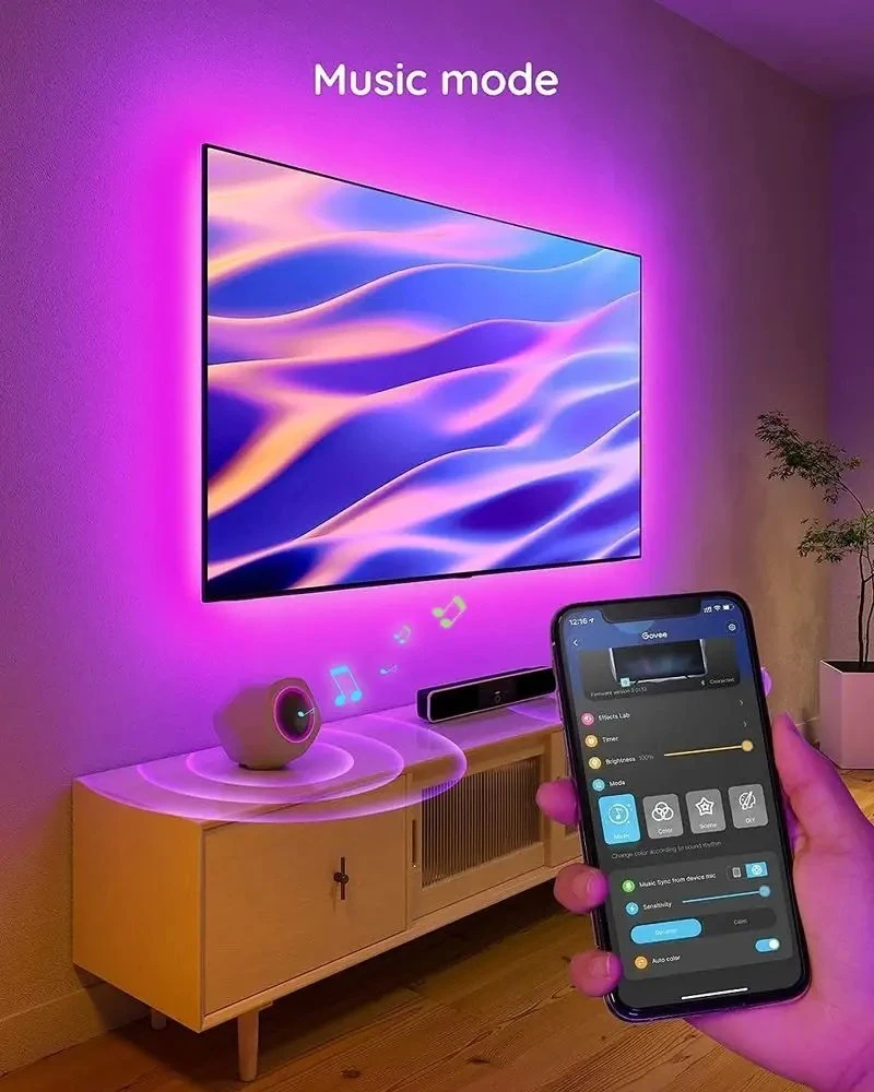 „Govee H6178“ išmanioji juostelės formos lemputė su „Bluetooth“