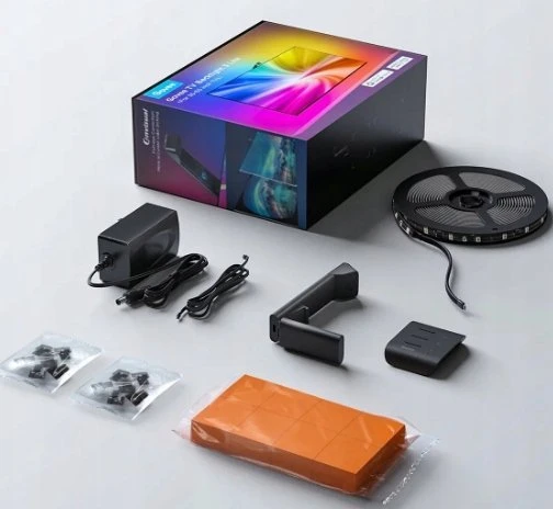 Govee H6097 TV Backlight 3 Lite | pašvietimas dla TV 40-50 cali, RGBICW, Wi-Fi+Bluetooth