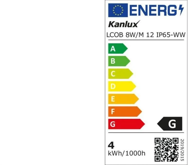 Kanlux TAŚ.LED LCOB 8W/M 12 IP65-WW