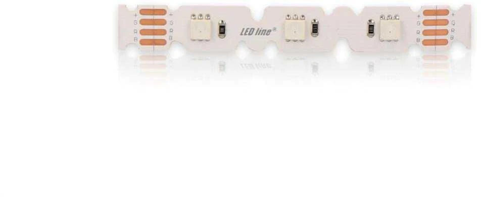 LED juosta 42 LED/m 10W/m, SMD5050 12V RGB, TWIST S formos, LED line