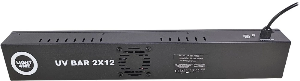 LIGHT4ME UV BAR 2X12 apšvietimo efektų juostelė sc