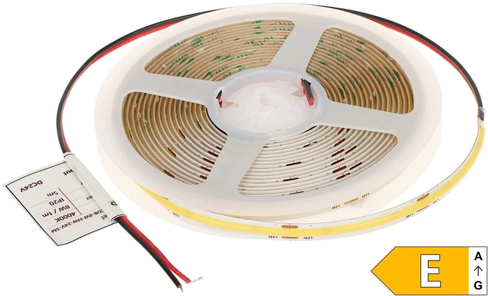 Taśma LED MPL - 4000 K MW Lighting (LED-COB-24V/8W-NW/5M-ECO)