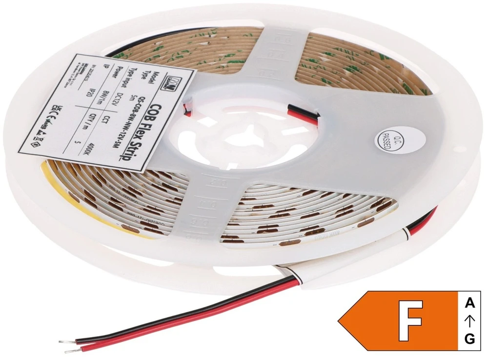 Taśma LED MPL - 4000&nbsp,K MW Lighting (LED-COB-12V/8W-NW/5M-ECO)