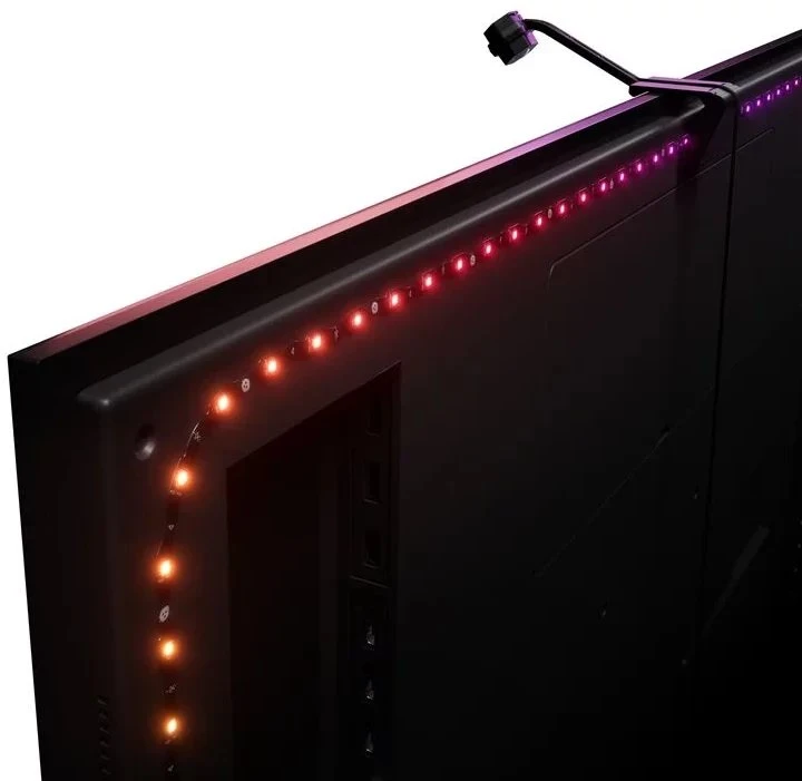 „Nanoleaf 4D V2“ televizoriaus ekrano veidrodis + šviesos juostelių rinkinys (televizoriams ir monitoriams iki 65 colių) | 24 W | Daugiaspalvis RGB