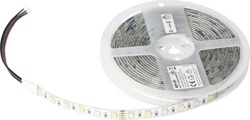 Orno Taśma LED 12V, Samsung lustų rinkinys 5050, 60L/m, 330lm/m, 14,4W/m, IP65, RGBW, 5m