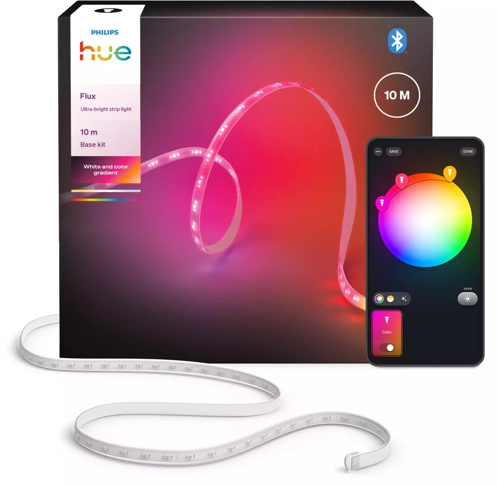 „Philips Hue Flux Ultra-Bright“ LED šviesos juosta, 10 m | 60 W