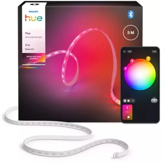 „Philips Hue Flux Ultra-Bright“ LED šviesos juosta, 5 m | 48 W