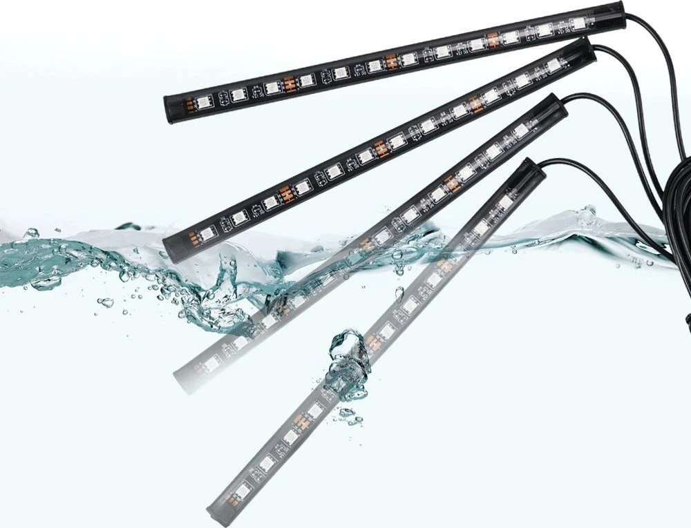 Oświetlenie 12 LED automobilių apšvietimo juostelė -m005
