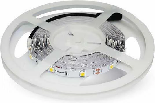 LED juosta 20 W/m V-TAC, 3014, 204LED/m (3000K) šiltai balta, neatspari drėgmei