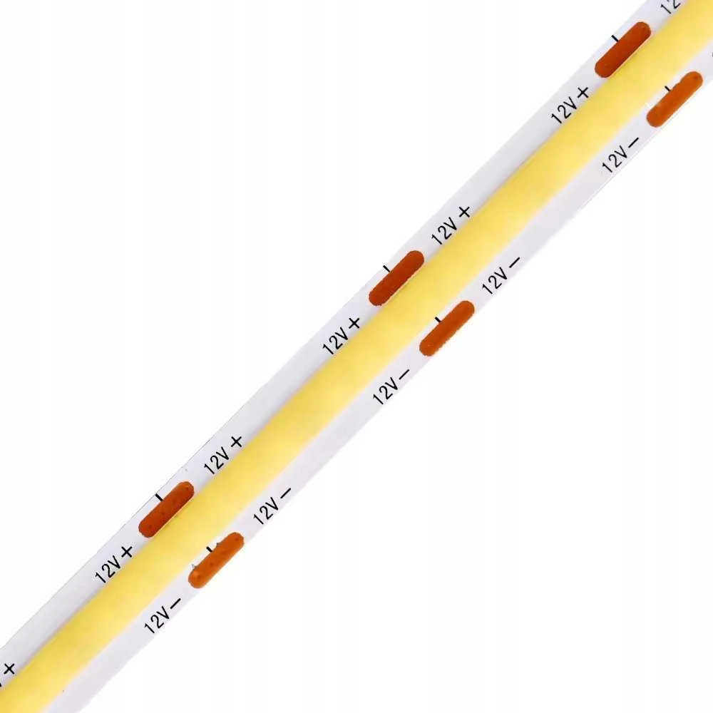 V-tac 10W/m LED COB juosta, 320LED/m, 24V, 4000K, IP67, 5 metrų ritė