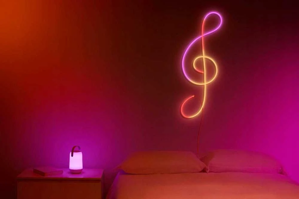 LED lemputė WiZ|Smart WiFi Neon Flex Lightstrip 3m Type-C|24 W|RGB