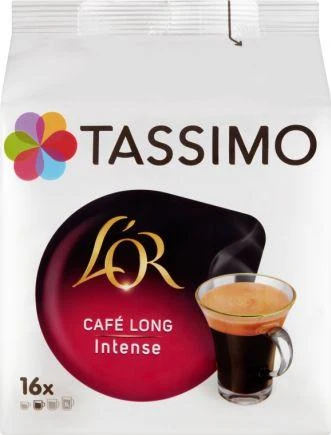 Tassimo kapsulės L'OR Cafe Long Intense 16 vnt.