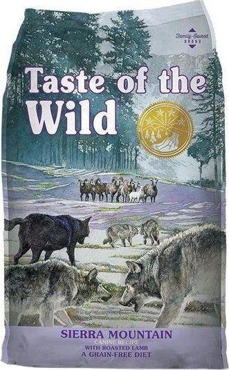 Taste of the Wild Laukinio šuns Siera kalno skonis 12,2kg