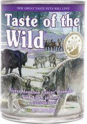 Šunų Maistas - TASTE OF THE WILD Sierra Mountain - 390 g