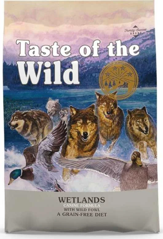 Taste of the Wild Laukinių šunų pelkių skonis 12,2kg