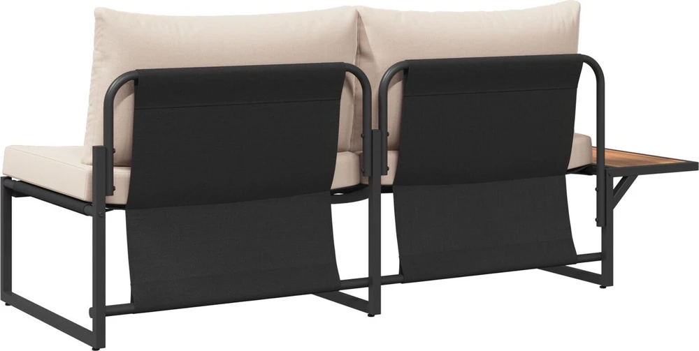 Sodo sofa 2-Vietų skaičius Tortora Plienas
