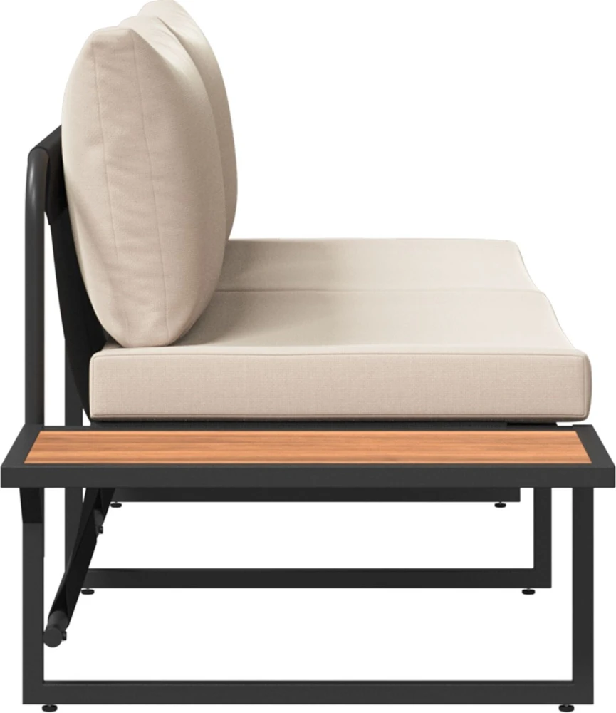 Sodo sofa 2-Vietų skaičius Tortora Plienas