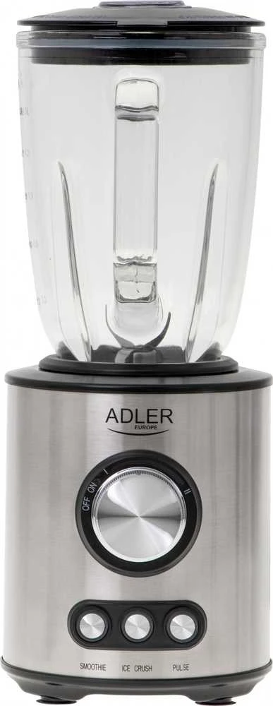 Adler | Maišytuvas | AD 4078 | Tabletop | 1700 W | Jar material Glass | Jar capacity 1.5 L | Ice crushing | Nerūdijantis plienas