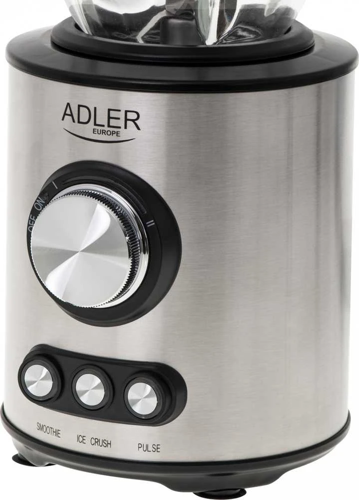 Adler | Maišytuvas | AD 4078 | Tabletop | 1700 W | Jar material Glass | Jar capacity 1.5 L | Ice crushing | Nerūdijantis plienas