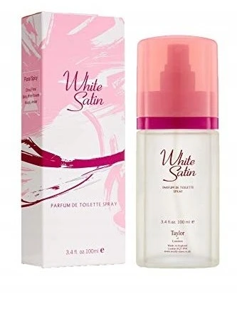 Taylor of London Baltas Satin EDT tualetinis vanduo moterims, 100 ml