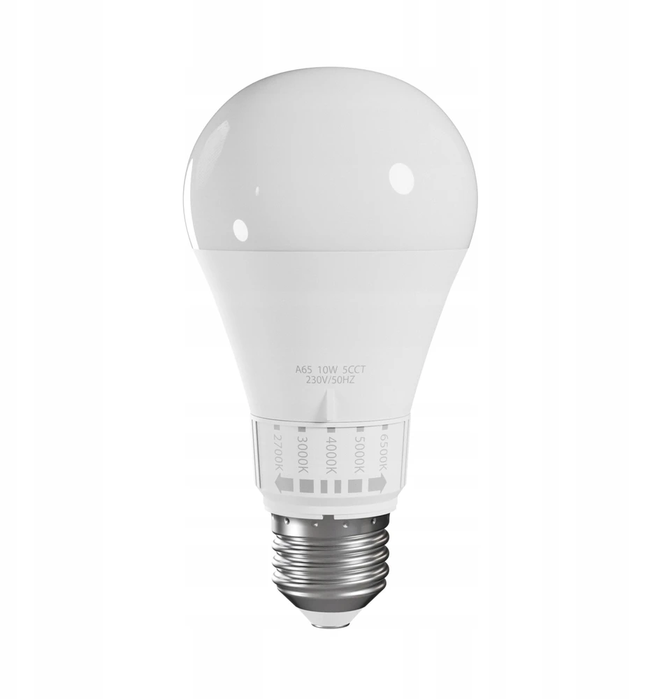 LEMP LED E-27 230V 10W 5CCT SPECTRUM